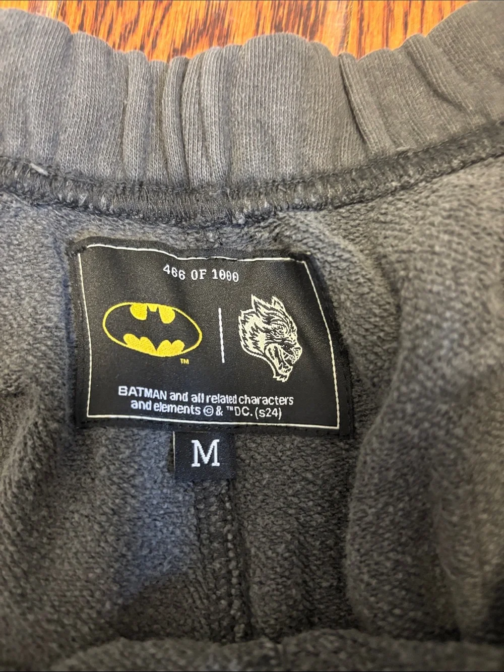 Darc Sport Batman Collab Wolf Gray Cargo Shorts Size: Medium NWT